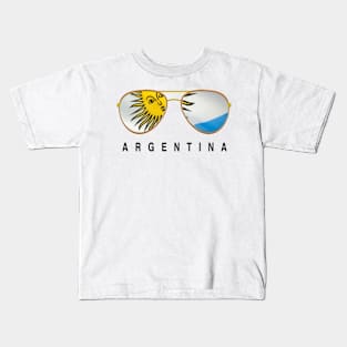 Argentina sunglasses Kids T-Shirt